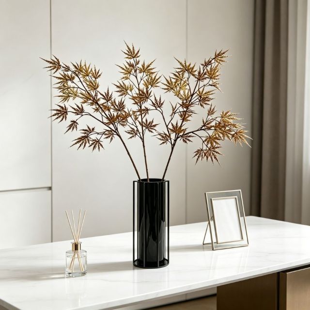 Nearly Natural Artificial maple leaf branch for Interior Decor,Nearly Natural Artificial maple leaf branch for Interior Decor