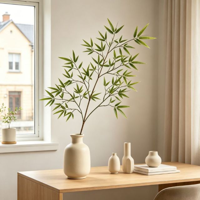 Nearly Natural Artificial maple leaf branch for Interior Decor,Nearly Natural Artificial maple leaf branch for Interior Decor