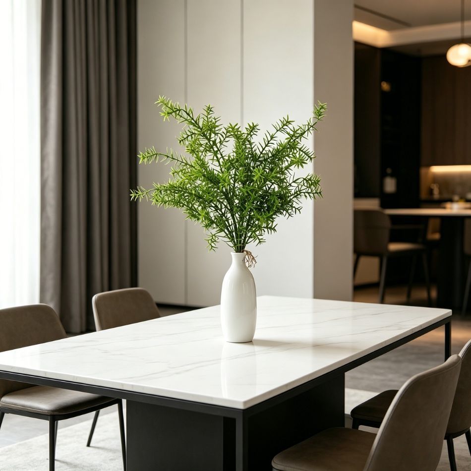  Highly Realistic Faux Asparagus Fake Plants Greenery Stems for Vase Bouquets Home Office Wedding Greenery Decor,Highly Realistic Faux Asparagus Fake Plants Greenery Stems for Vase Bouquets Home Office Wedding Greenery Decor