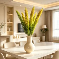 Foxtail Fern Artificial Greenery Stems,Fake Radix Asparagi Plants for Table Vase Filler Farmhouse Indoor Outdoor Home Decoration,Foxtail Fern Artificial Greenery Stems,Fake Radix Asparagi Plants for Table Vase Filler Farmhouse Indoor Outdoor Home Decoration