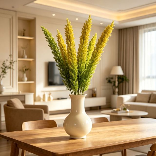 Foxtail Fern Artificial Greenery Stems,Fake Radix Asparagi Plants for Table Vase Filler Farmhouse Indoor Outdoor Home Decoration,Foxtail Fern Artificial Greenery Stems,Fake Radix Asparagi Plants for Table Vase Filler Farmhouse Indoor Outdoor Home Decoration