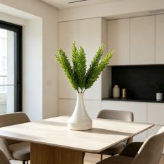 Foxtail Fern Artificial Greenery Stems,Fake Radix Asparagi Plants for Table Vase Filler Farmhouse Indoor Outdoor Home Decoration,Foxtail Fern Artificial Greenery Stems,Fake Radix Asparagi Plants for Table Vase Filler Farmhouse Indoor Outdoor Home Decoration