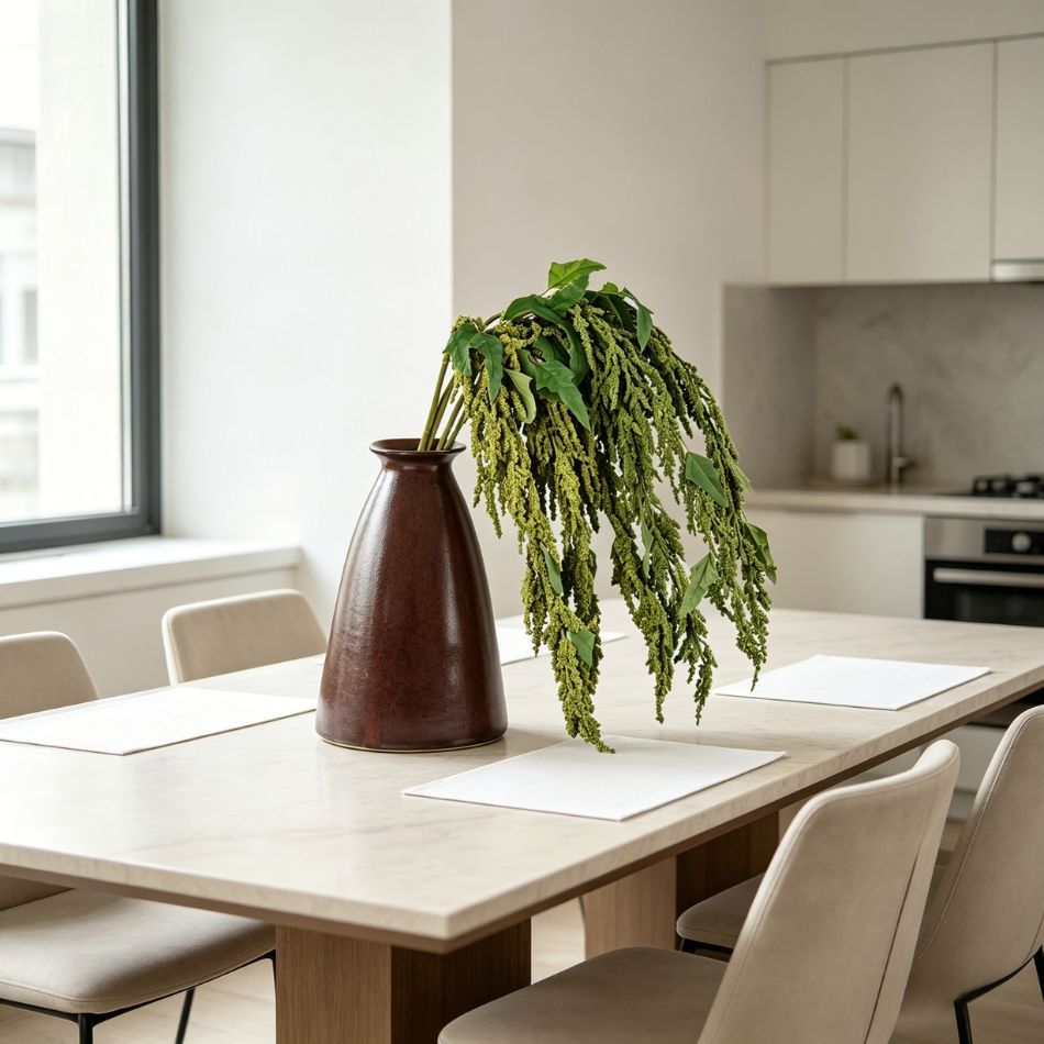 Highly Realistic Artificial Green Amaranthus Caudatus Stem for Interior Decor,Highly Realistic Artificial Green Amaranthus Caudatus Stem for Interior Decor