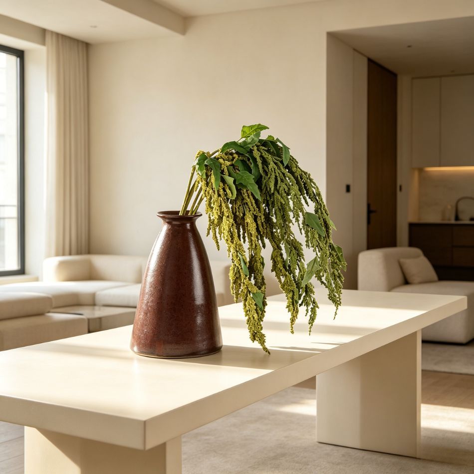 Highly Realistic Artificial Green Amaranthus Caudatus Stem for Interior Decor,Highly Realistic Artificial Green Amaranthus Caudatus Stem for Interior Decor