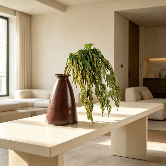 Highly Realistic Artificial Green Amaranthus Caudatus Stem for Interior Decor,Highly Realistic Artificial Green Amaranthus Caudatus Stem for Interior Decor