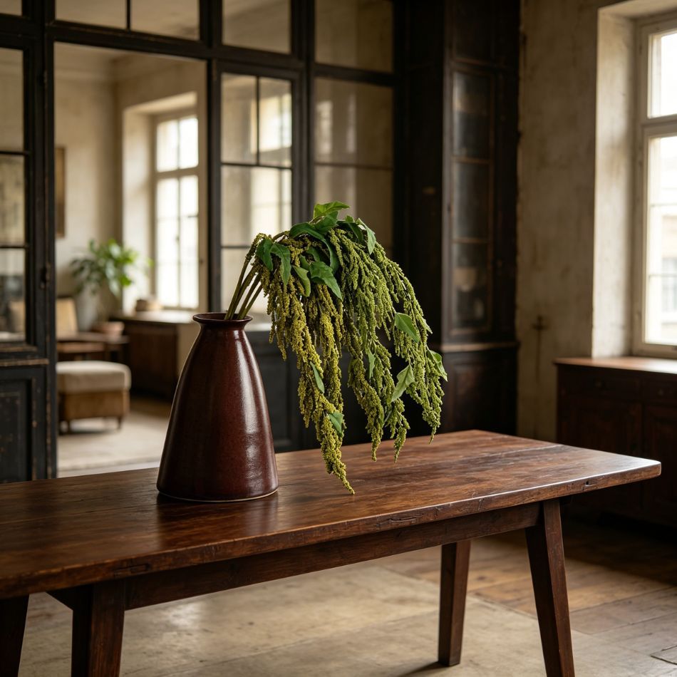 Highly Realistic Artificial Green Amaranthus Caudatus Stem for Interior Decor,Highly Realistic Artificial Green Amaranthus Caudatus Stem for Interior Decor