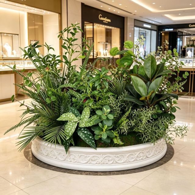 Premium Quality Artificial Tropical Plant Arrangement for Interior Decor,Premium Quality Artificial Tropical Plant Arrangement for Interior Decor