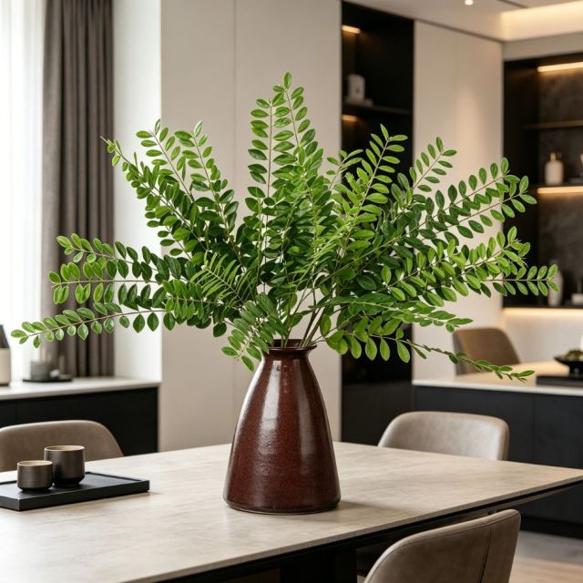 High Simulated Artificial Sophora Leaf Branch Arrangement Plant for Indoor Decor,High Simulated Artificial Sophora Leaf Branch Arrangement Plant for Indoor Decor