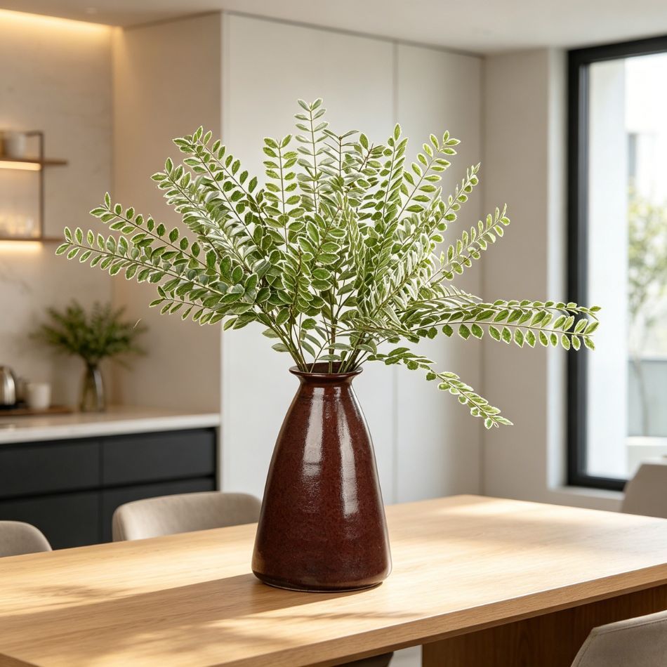 High Simulated Artificial Sophora Leaf Branch Arrangement Plant for Indoor Decor,High Simulated Artificial Sophora Leaf Branch Arrangement Plant for Indoor Decor
