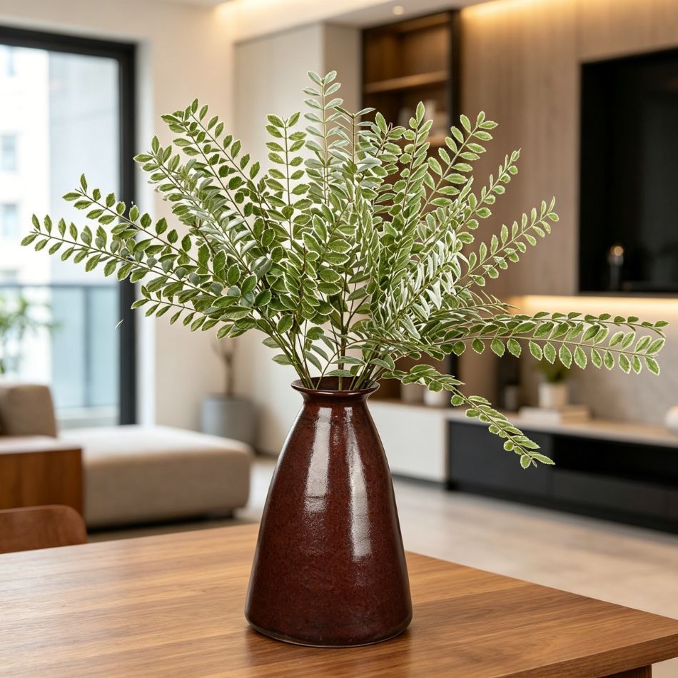 High Simulated Artificial Sophora Leaf Branch Arrangement Plant for Indoor Decor,High Simulated Artificial Sophora Leaf Branch Arrangement Plant for Indoor Decor