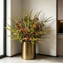 High Quality Artificial Coleus Floral Arrangement Potted Plant for Indoor Decor,High Quality Artificial Coleus Floral Arrangement Potted Plant for Indoor Decor