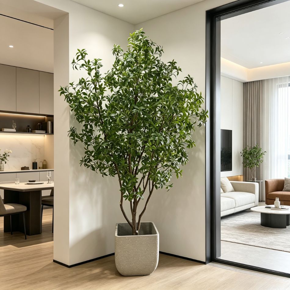 260CM Custom Design Artificial Pieris Japonica Floor Tree for Interior Decor,Custom Design Artificial Pieris Japonica Floor Tree for Interior Decor