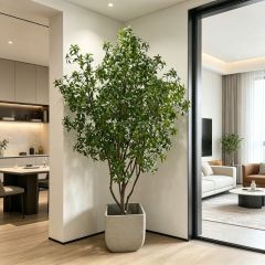 260CM Custom Design Artificial Pieris Japonica Floor Tree for Interior Decor,Custom Design Artificial Pieris Japonica Floor Tree for Interior Decor