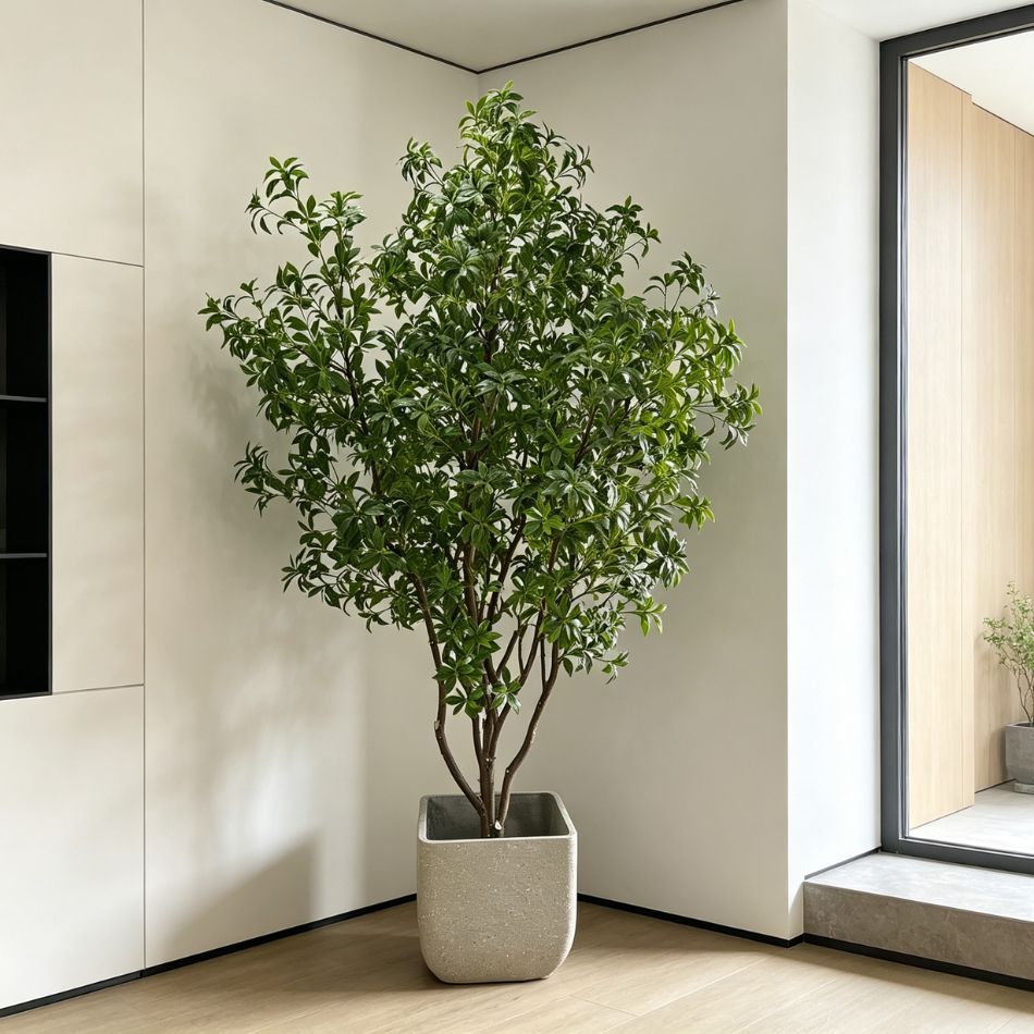 260CM Custom Design Artificial Pieris Japonica Floor Tree for Interior Decor,Custom Design Artificial Pieris Japonica Floor Tree for Interior Decor
