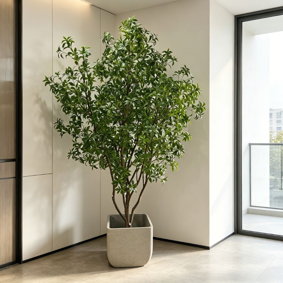 260CM Custom Design Artificial Pieris Japonica Floor Tree for Interior Decor,Custom Design Artificial Pieris Japonica Floor Tree for Interior Decor