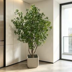 260CM Custom Design Artificial Pieris Japonica Floor Tree for Interior Decor,Custom Design Artificial Pieris Japonica Floor Tree for Interior Decor