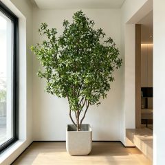 260CM Custom Design Artificial Pieris Japonica Floor Tree for Interior Decor,Custom Design Artificial Pieris Japonica Floor Tree for Interior Decor