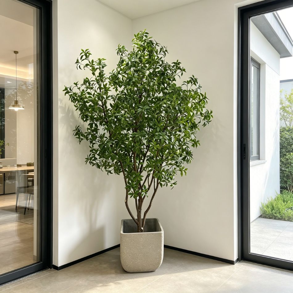 260CM Custom Design Artificial Pieris Japonica Floor Tree for Interior Decor,Custom Design Artificial Pieris Japonica Floor Tree for Interior Decor