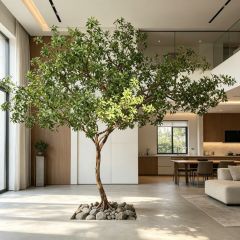 270CM Custom Design Artificial Pieris japonica tree for Interior Decor,270CM Custom Design Artificial Pieris japonica tree for Interior Decor