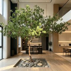 270CM Custom Design Artificial Pieris japonica tree for Interior Decor,270CM Custom Design Artificial Pieris japonica tree for Interior Decor