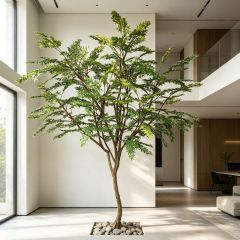 350CM Custom Design Tall Artificial Green Maple Floor Tree for Home Decor,350CM Custom Design Tall Artificial Green Maple Floor Tree for Home Decor