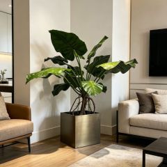 135CM Permium Quality Potted Artificial Golden Pothos Plant for Home Decor,135CM Permium Quality Potted Artificial Golden Pothos Plant for Home Decor