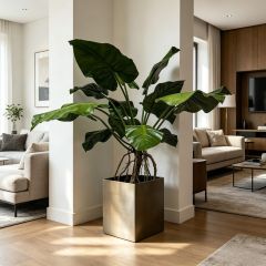 135CM Permium Quality Potted Artificial Golden Pothos Plant for Home Decor,135CM Permium Quality Potted Artificial Golden Pothos Plant for Home Decor