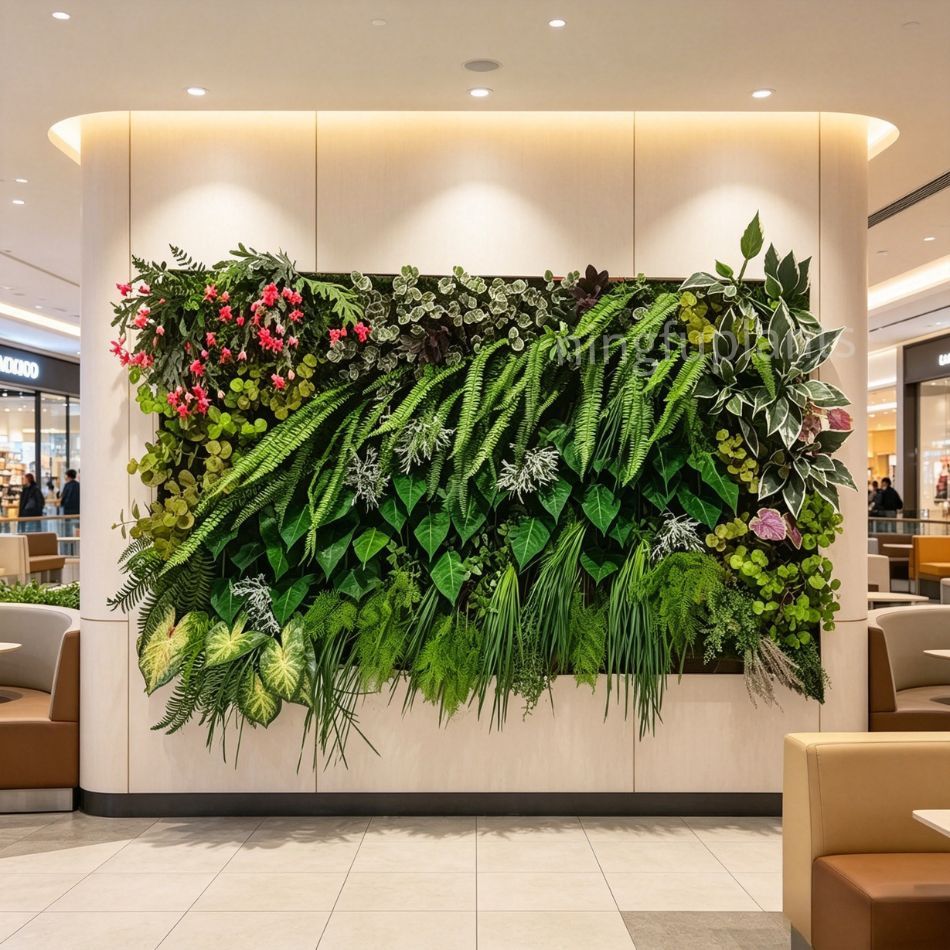 Decorative Mixed Artificial Floral & Foliage Green Wall Panel for Home Decor,Decorative Mixed Artificial Floral & Foliage Green Wall Panel for Home Decor