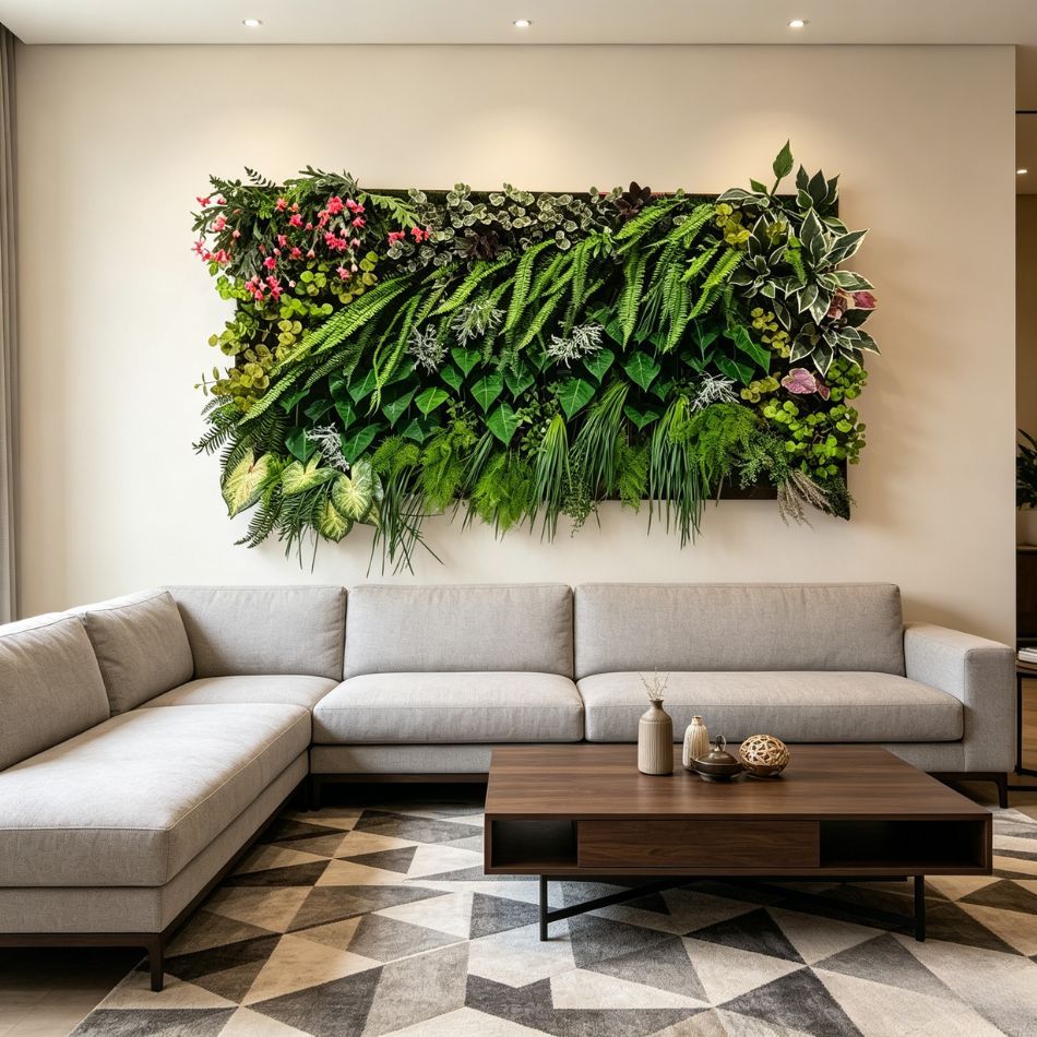 Decorative Mixed Artificial Floral & Foliage Green Wall Panel for Home Decor,Decorative Mixed Artificial Floral & Foliage Green Wall Panel for Home Decor