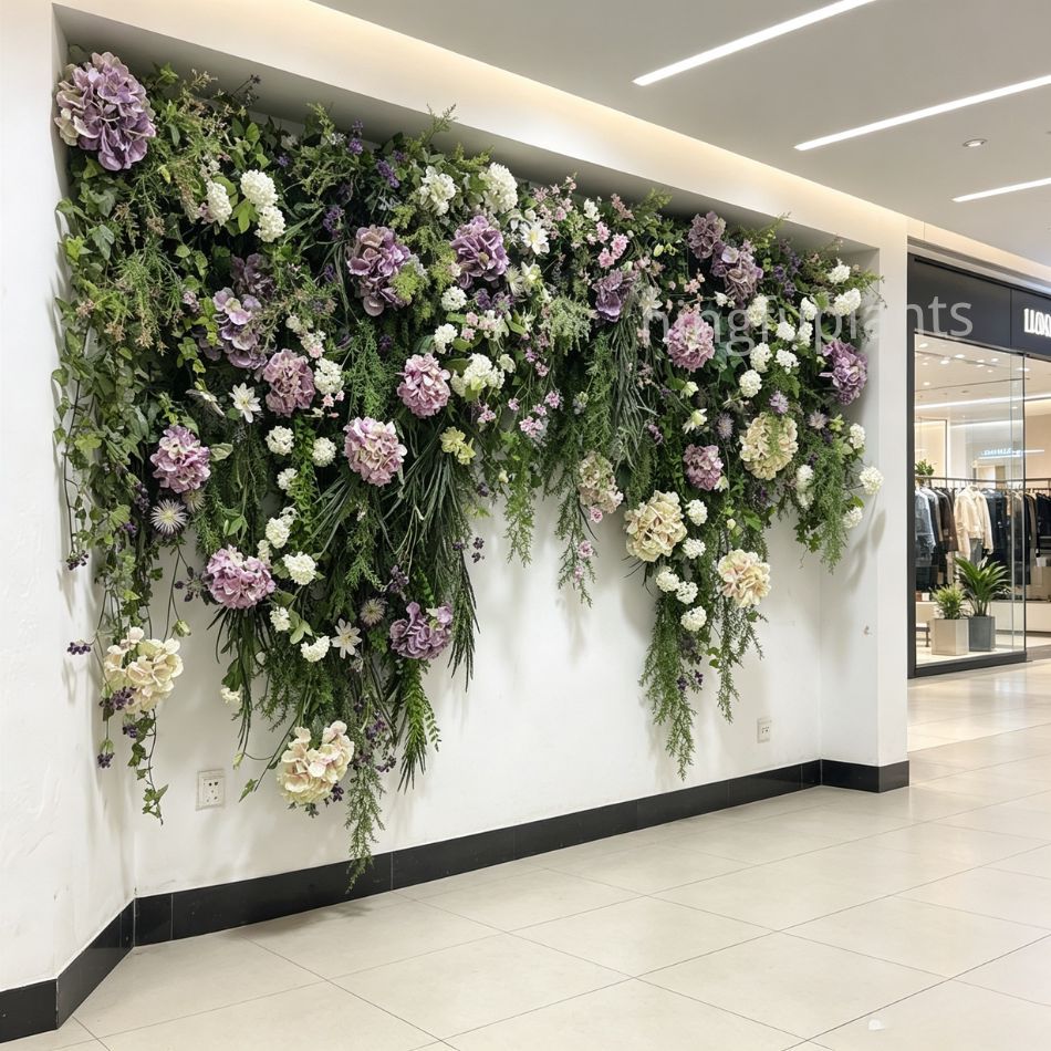 Permium Quality Recessed Luxury Artificial Floral & Greenery Vertical Wall for Interior Design,Permium Quality Recessed Luxury Artificial Floral & Greenery Vertical Wall for Interior Design