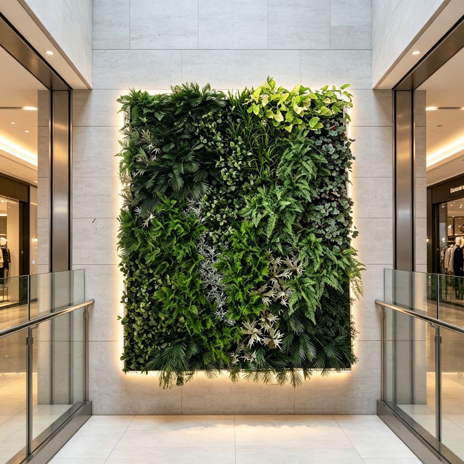High Quality Square Multi-Tone Artificial Tropical Green Wall Panel for Home Decor,High Quality Square Multi-Tone Artificial Tropical Green Wall Panel for Home Decor