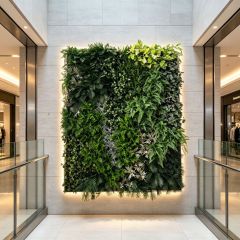 High Quality Square Multi-Tone Artificial Tropical Green Wall Panel for Home Decor,High Quality Square Multi-Tone Artificial Tropical Green Wall Panel for Home Decor