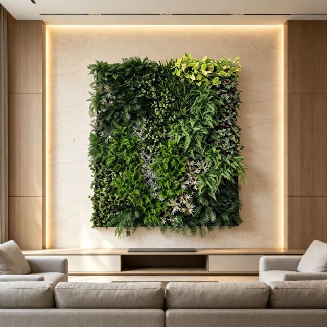 High Quality Square Multi-Tone Artificial Tropical Green Wall Panel for Home Decor,High Quality Square Multi-Tone Artificial Tropical Green Wall Panel for Home Decor