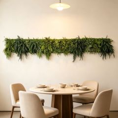 Premium Quality Artificial Fern Wall Planter for Commercial Interior Design,Premium Quality Artificial Fern Wall Planter for Commercial Interior Design