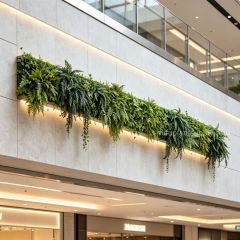 Premium Quality Artificial Fern Wall Planter for Commercial Interior Design,Premium Quality Artificial Fern Wall Planter for Commercial Interior Design