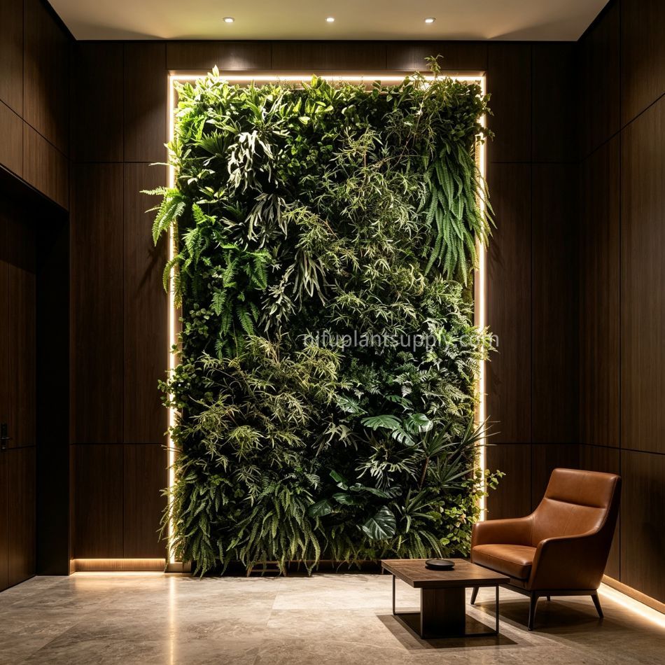 High Similarity Artificial Vertical Green Wall for Premium Interior Decor,High Similarity Artificial Vertical Green Wall for Premium Interior Decor