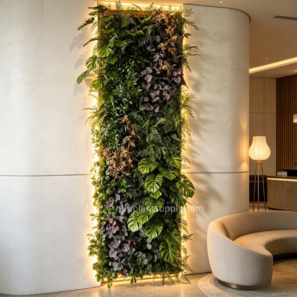 Premium High Similarity Artificial Vertical Green Wall for Cafe Commercial Interior Decor,Premium High Similarity Artificial Vertical Green Wall for Cafe Commercial Interior Decor