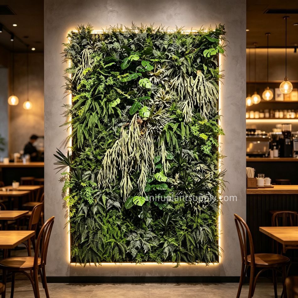 Premium Quality High Similarity Artificial Vertical Green Wall for Modern Interior Decor,Premium Quality High Similarity Artificial Vertical Green Wall for Modern Interior Decor