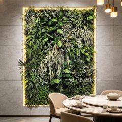 Premium Quality High Similarity Artificial Vertical Green Wall for Modern Interior Decor,Premium Quality High Similarity Artificial Vertical Green Wall for Modern Interior Decor