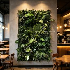 High Similarity Artificial Monstera Vertical Green Wall for Interior Design,High Similarity Artificial Monstera Vertical Green Wall for Interior Design