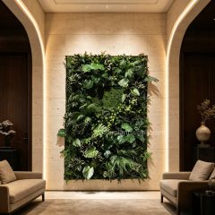 High Similarity Artificial Monstera Vertical Green Wall for Interior Design,High Similarity Artificial Monstera Vertical Green Wall for Interior Design
