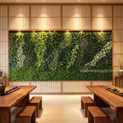 Custom Large Splicable Artificial Mixed Foliage Green Wall,Custom Large Splicable Artificial Mixed Foliage Green Wall