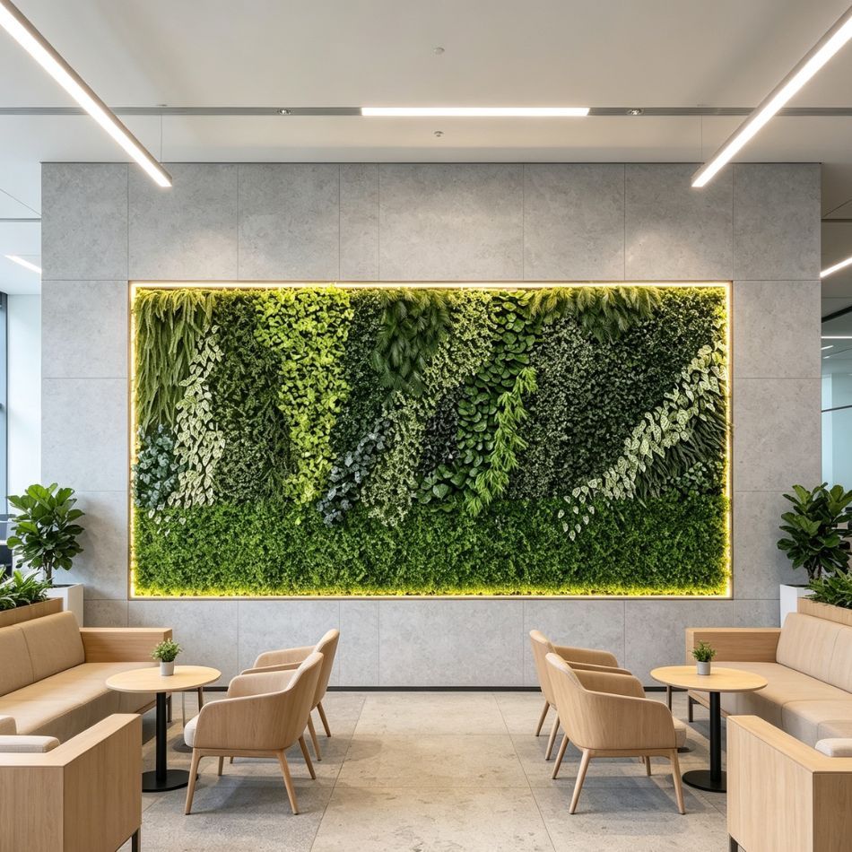 Custom Large Splicable Artificial Mixed Foliage Green Wall,Custom Large Splicable Artificial Mixed Foliage Green Wall