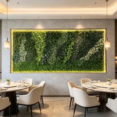 Custom Large Splicable Artificial Mixed Foliage Green Wall,Custom Large Splicable Artificial Mixed Foliage Green Wall