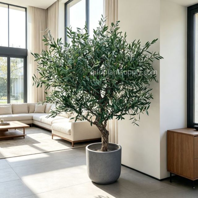220CM Premium Quality Artificial Olive Potted Tree for Indoor Decor,220CM Premium Quality Artificial Olive Potted Tree for Indoor Decor