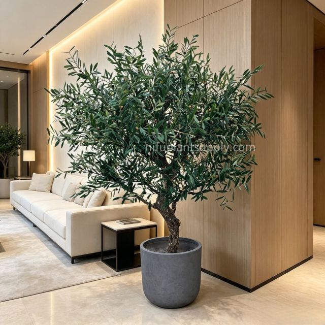 220CM Premium Quality Artificial Olive Potted Tree for Indoor Decor,220CM Premium Quality Artificial Olive Potted Tree for Indoor Decor