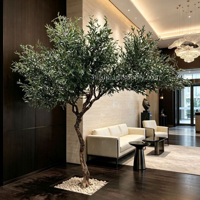 320CM Premium Quality Artificial Olive Tree for Interior Design,320CM Premium Quality Artificial Olive Tree for Interior Design