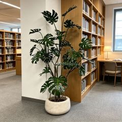 195CM High Similarity Artificial Monstera Plant Tropical Tree for Indoor Decor,195CM High Similarity Artificial Monstera Plant Tropical Tree for Indoor Decor