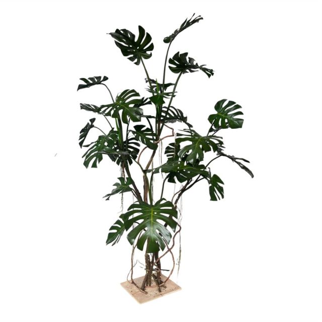 195CM High Similarity Artificial Monstera Plant Tropical Tree for Indoor Decor,195CM High Similarity Artificial Monstera Plant Tropical Tree for Indoor Decor