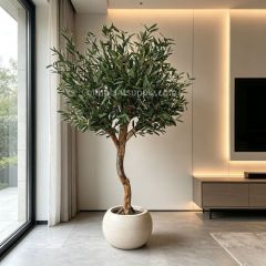 180CM Premium Quality Artificial Olive Landscape Tree for Interior Design,180CM Premium Quality Artificial Olive Landscape Tree for Interior Design